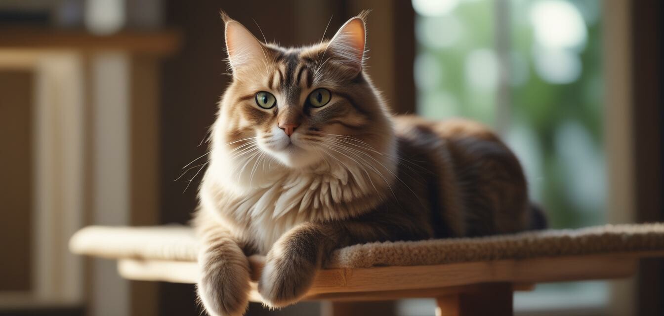 Cat on a Cat Tree